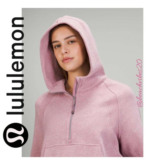 LULULEMON ATHLETICA Scuba Oversized Half-Zip Hoodie EUC M/L LL-225 - Picture 3 of 13